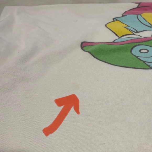 The Simpson's Bart Simpson Skateboard Graffic T-Shirt‎ Size M - Picture 4 of 4